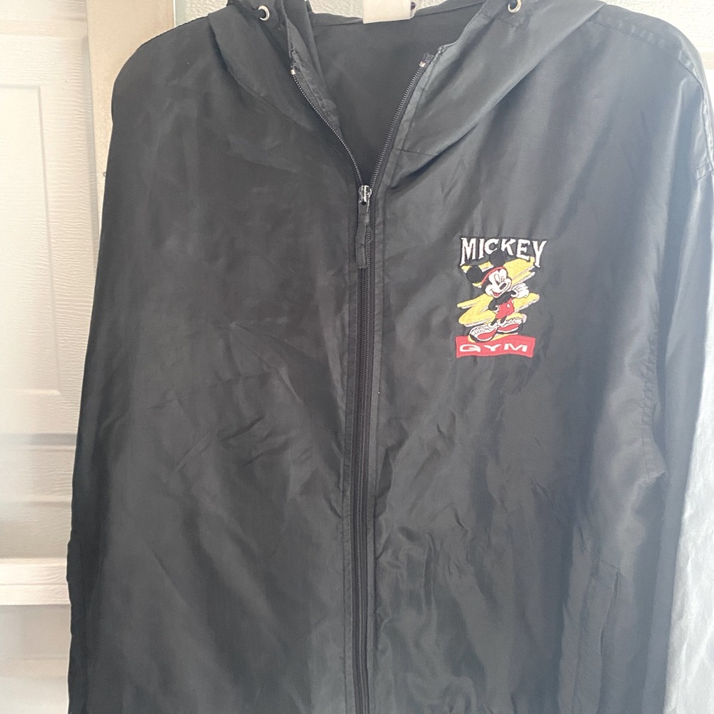 Vintage Mickey Mouse gym jacket xl